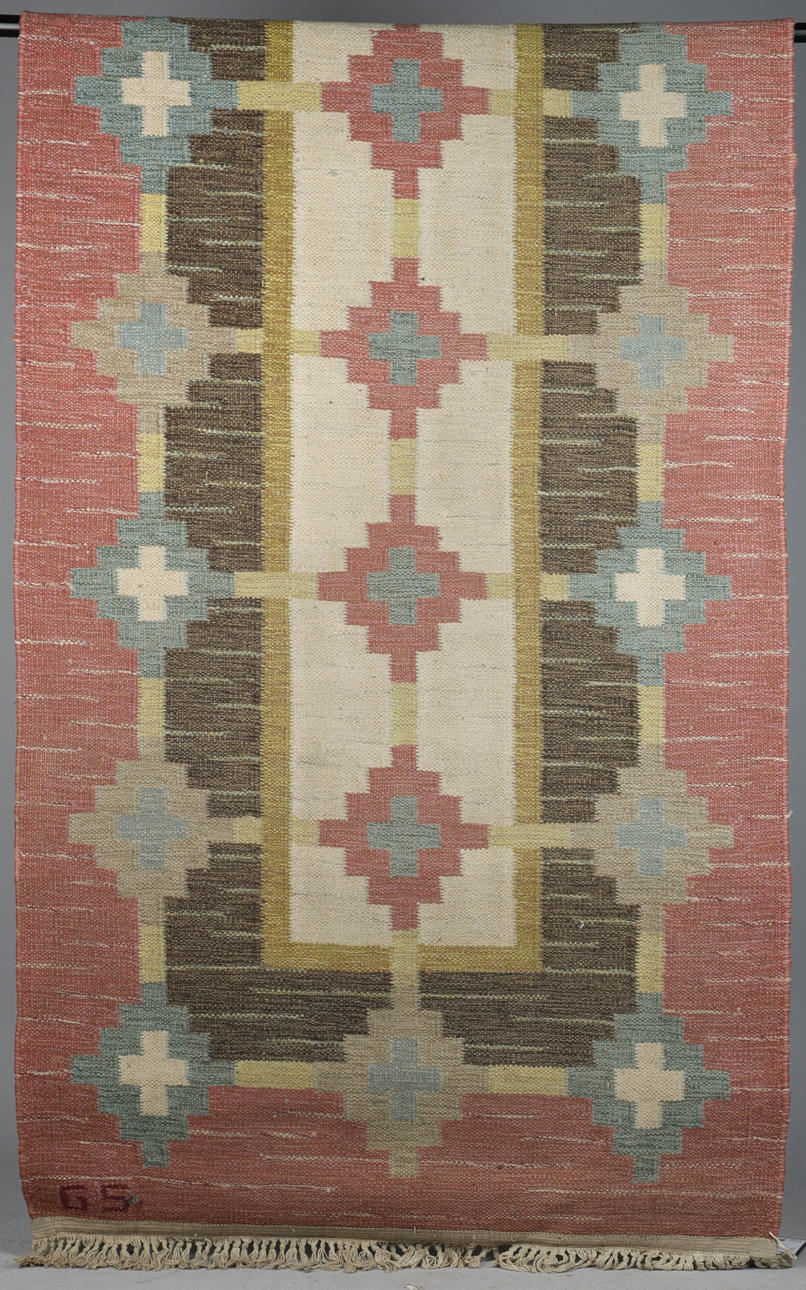 RÖLLAKAN, carpet, signed GS, 295x100 cm.