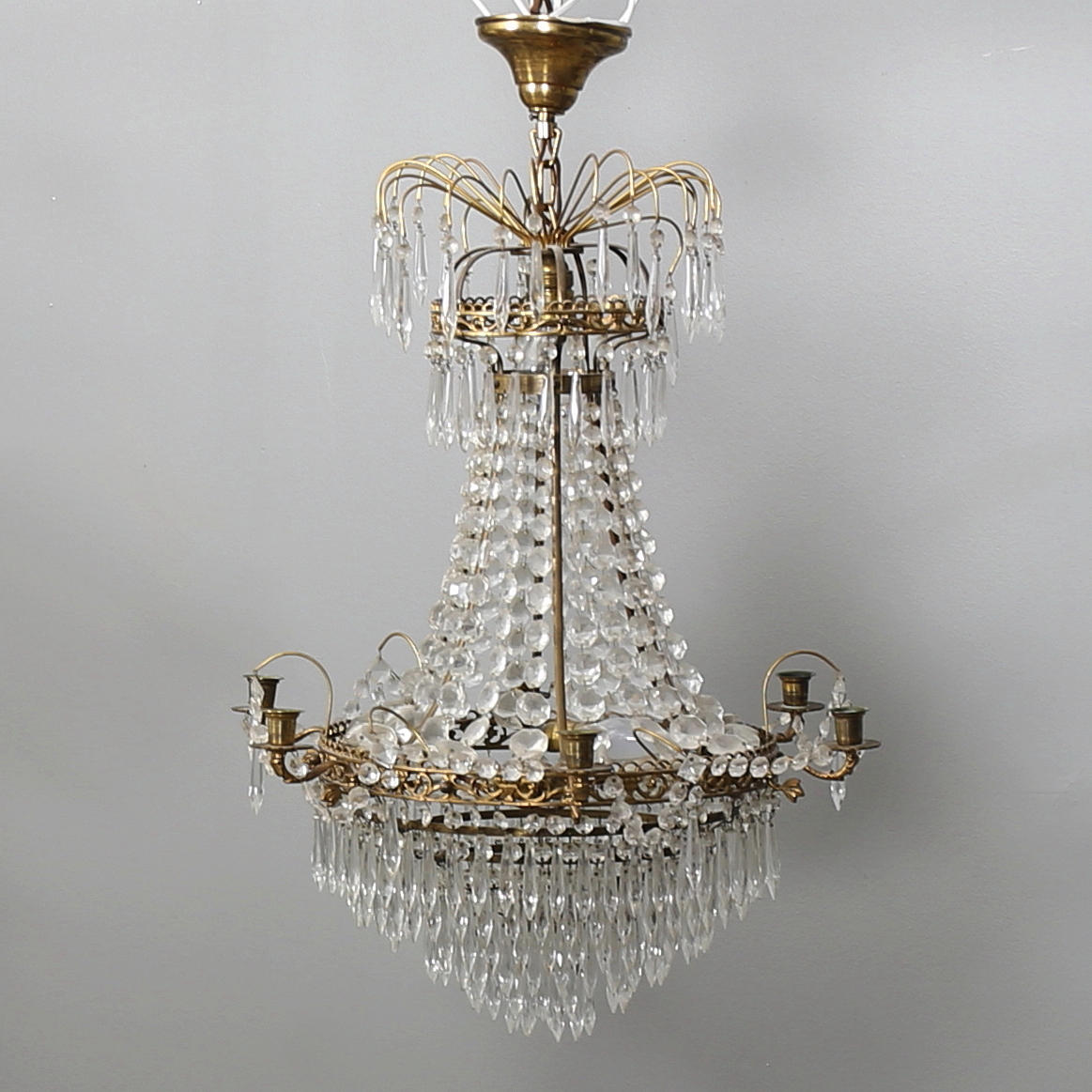 KRISTALLKRONA, 1900-talets andra hälft.