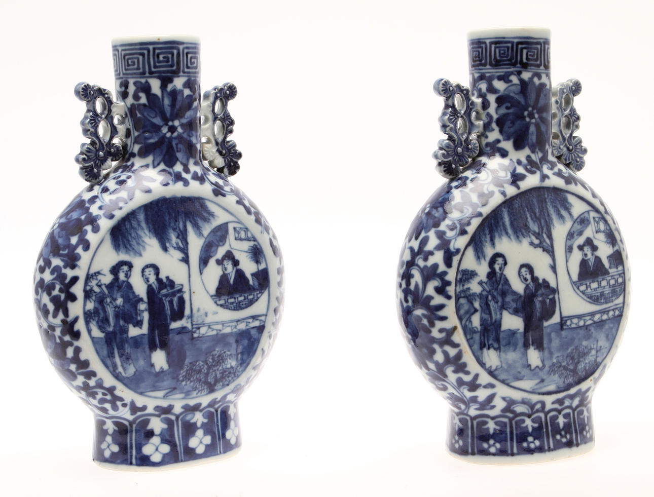 PILGRIMSKRUS, ett par, Kina, 1800-tal.