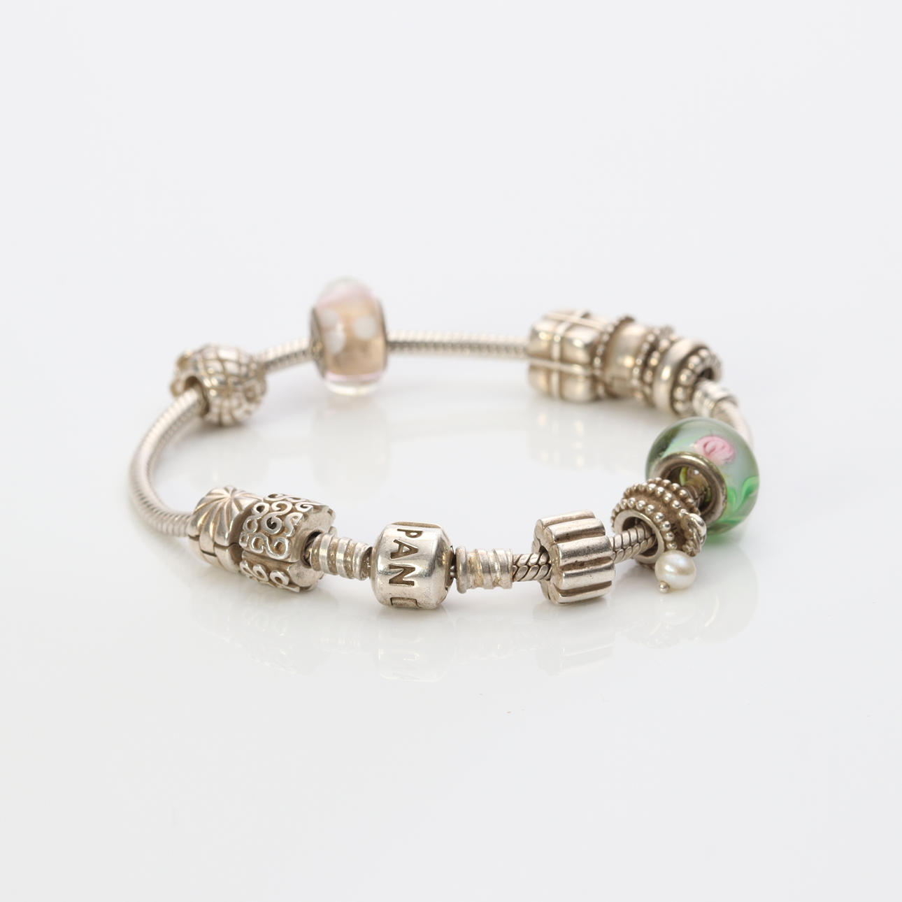 PANDORA, ARMREIF Sterling Silver, Dänemark.