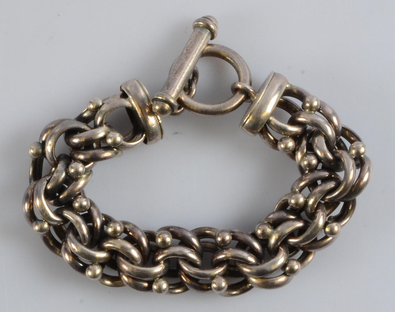 ARMBAND, silver, Mexico.