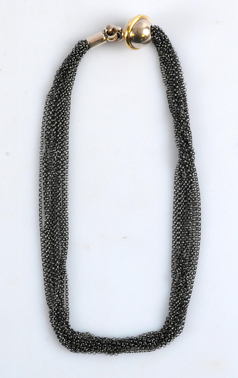 HALSCOLLIER, sterlingsilver, Danmark.