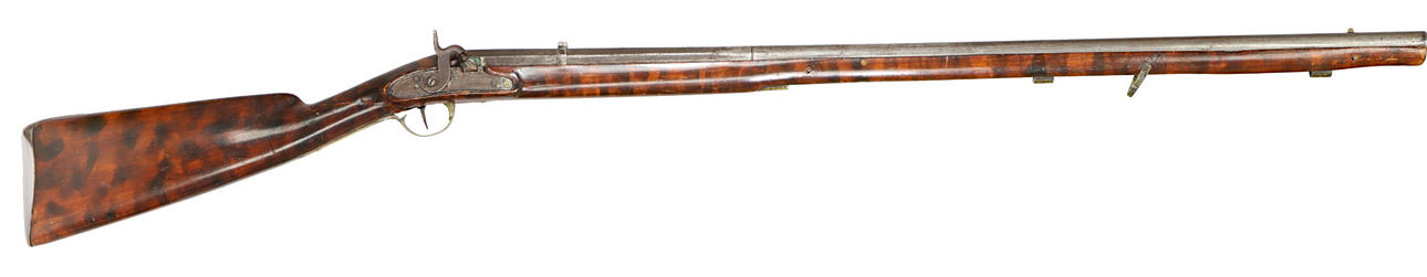 RIFLE CON CIERRE DE PERCUSIÓN.