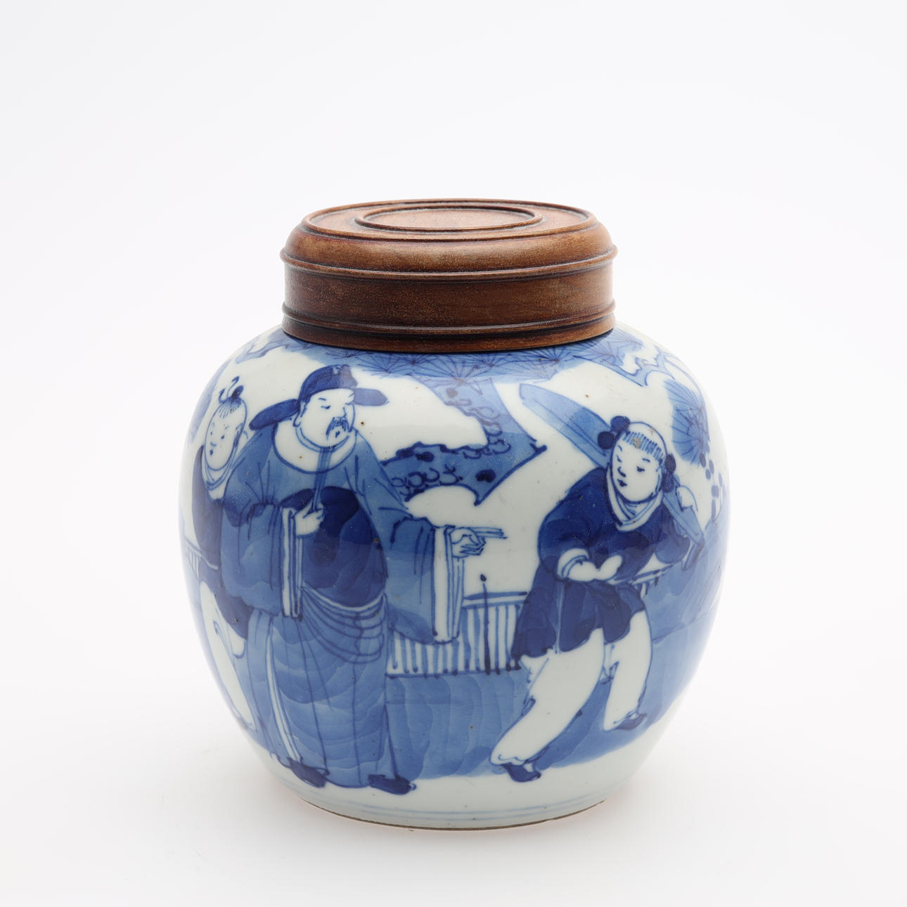 INGEFÄRSKRUKA, porslin Kina Jiaqing.