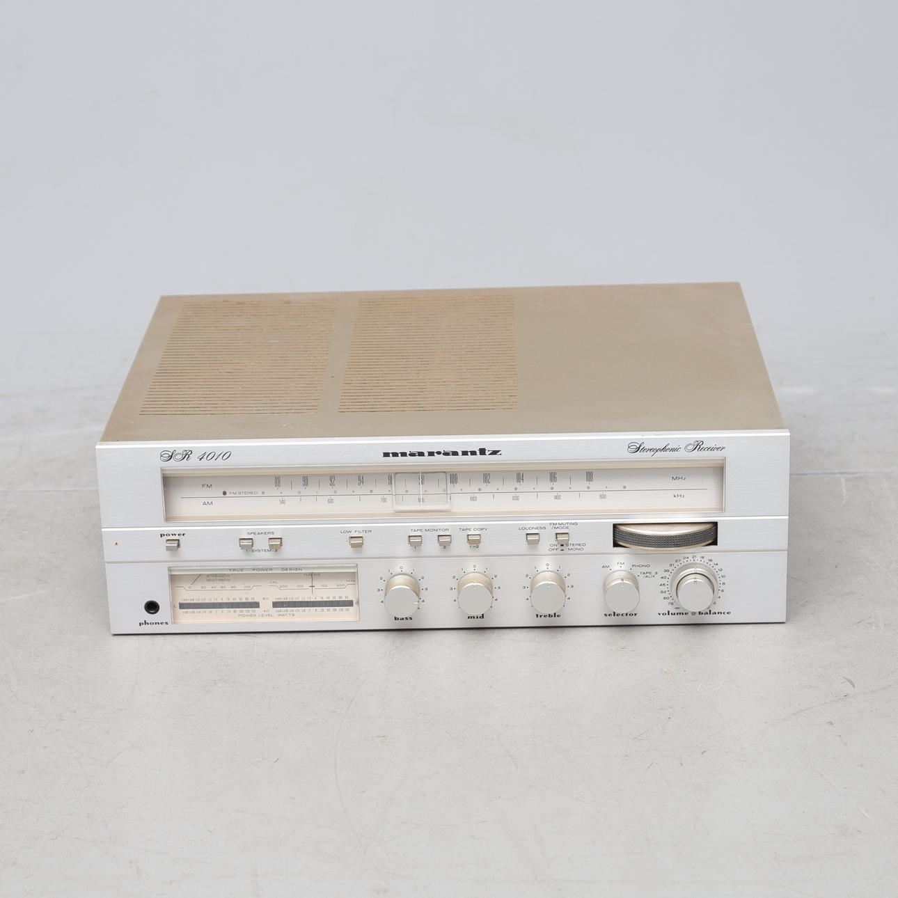 MARANTZ, stereo receiver, model “SR 4010".