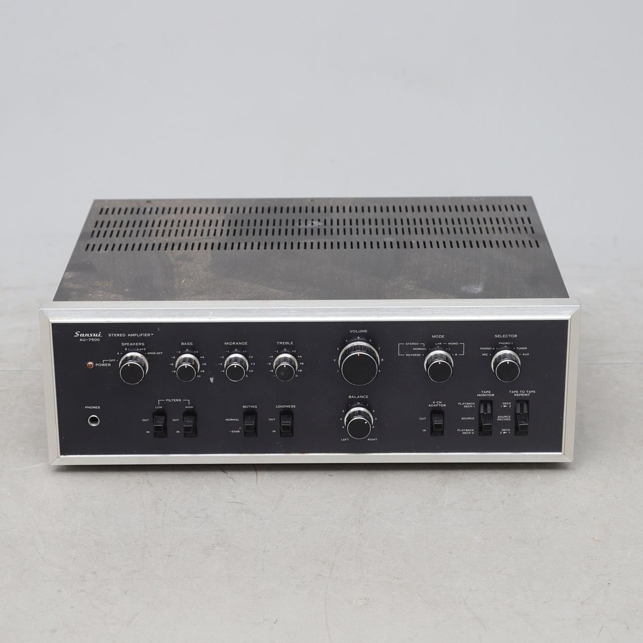 SANSUI, forstærker, model „AU-7500".