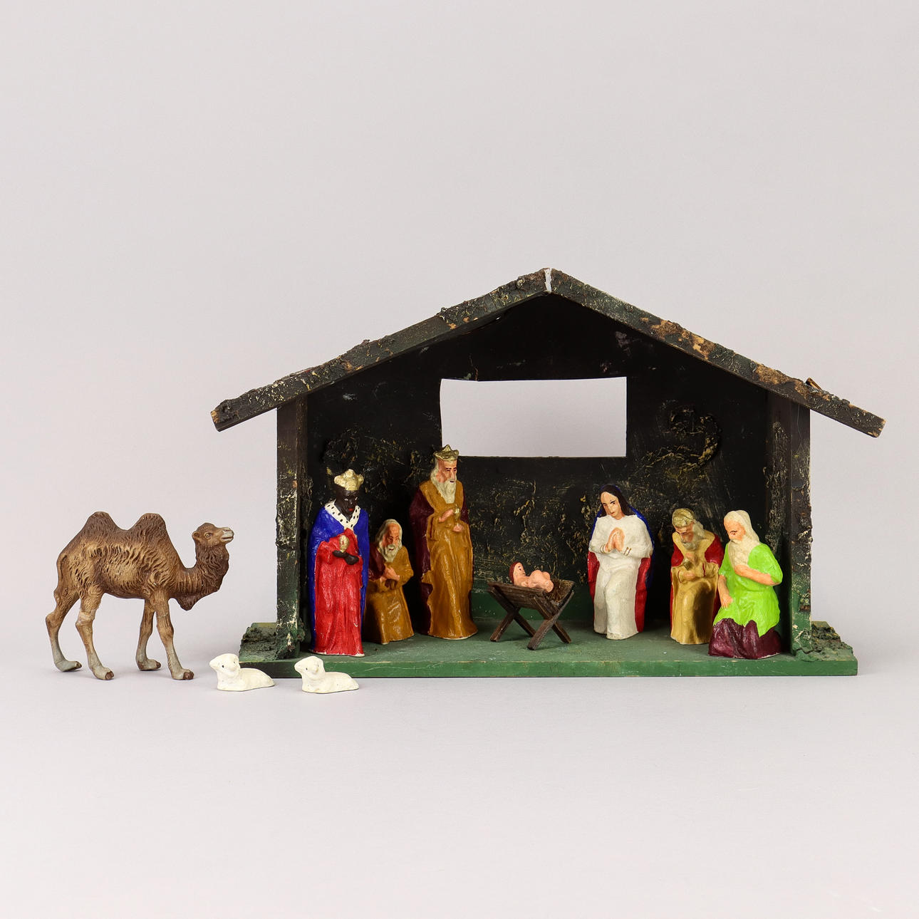 JULKRUBBA med figurer.