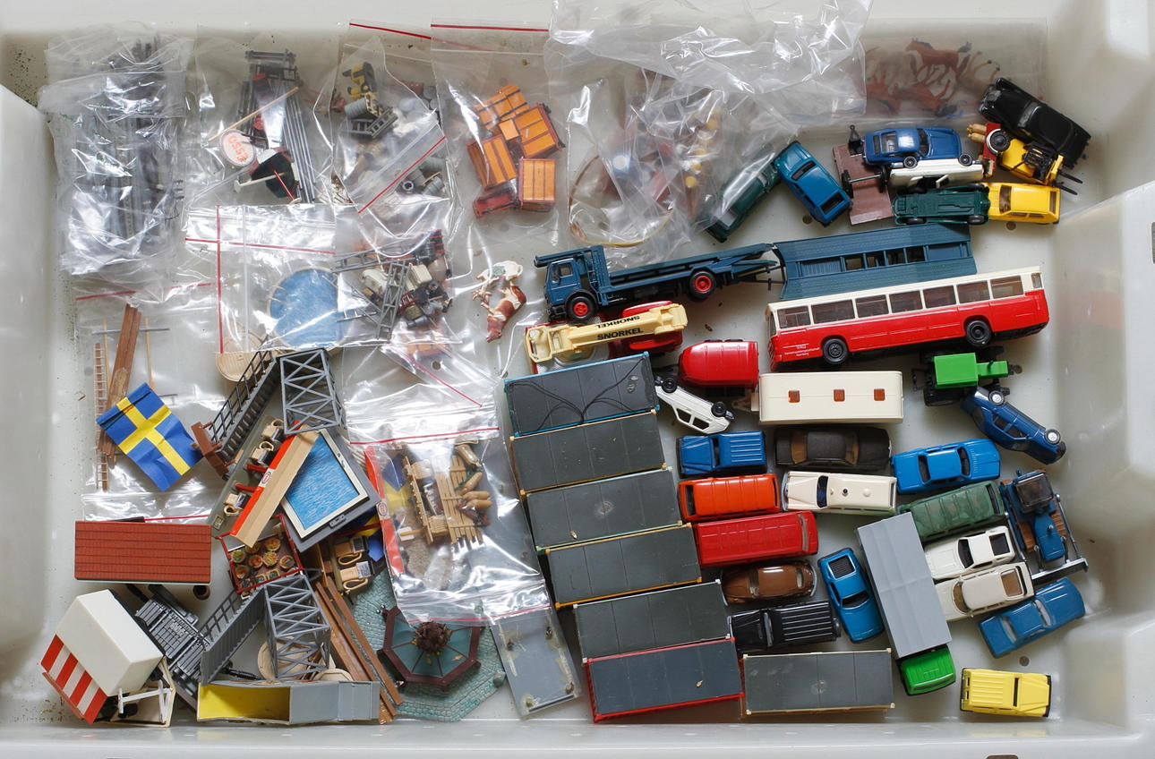 TÅGMODELLER, Tyskland, 1900-tal.