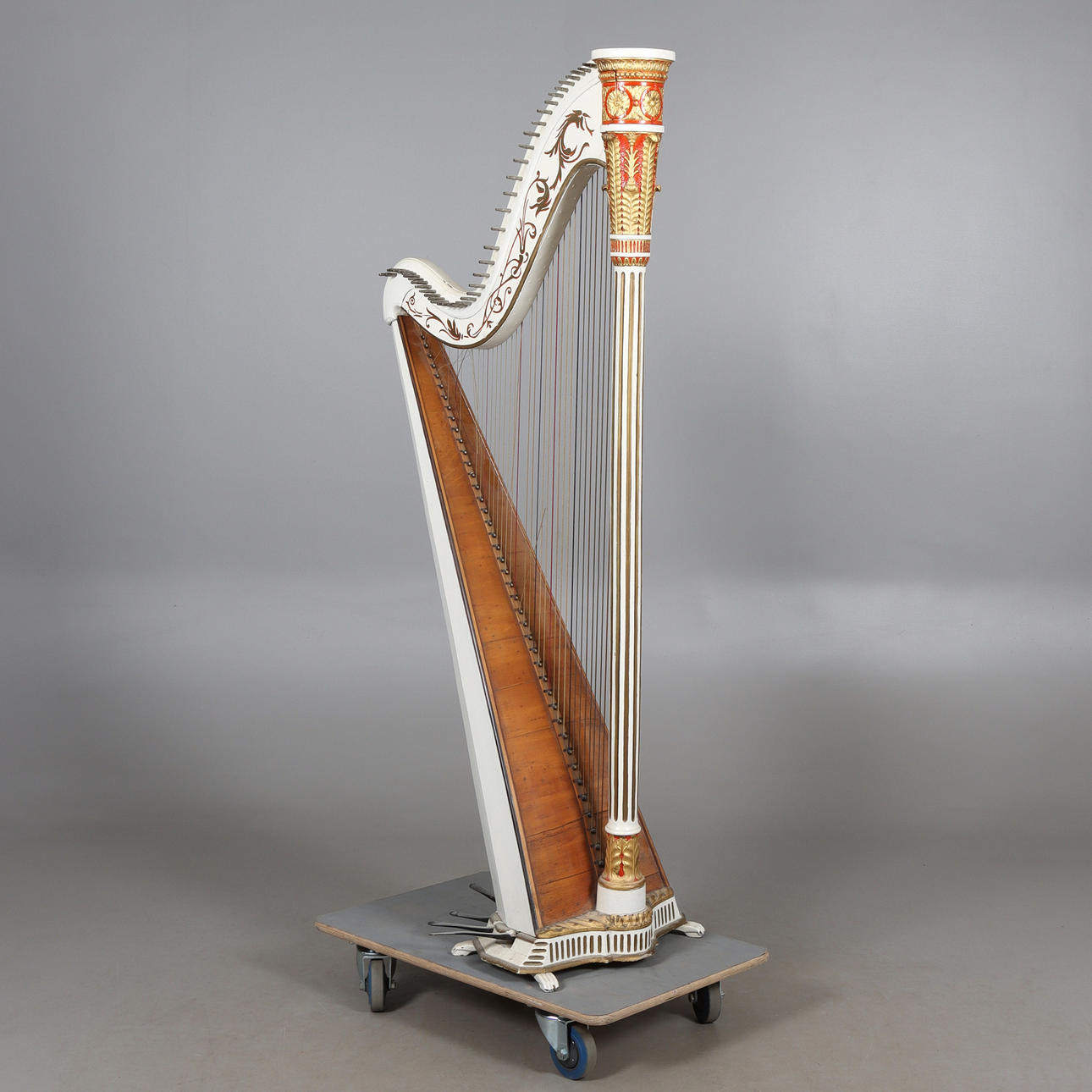 ARPA A PEDALES, siglo XIX.