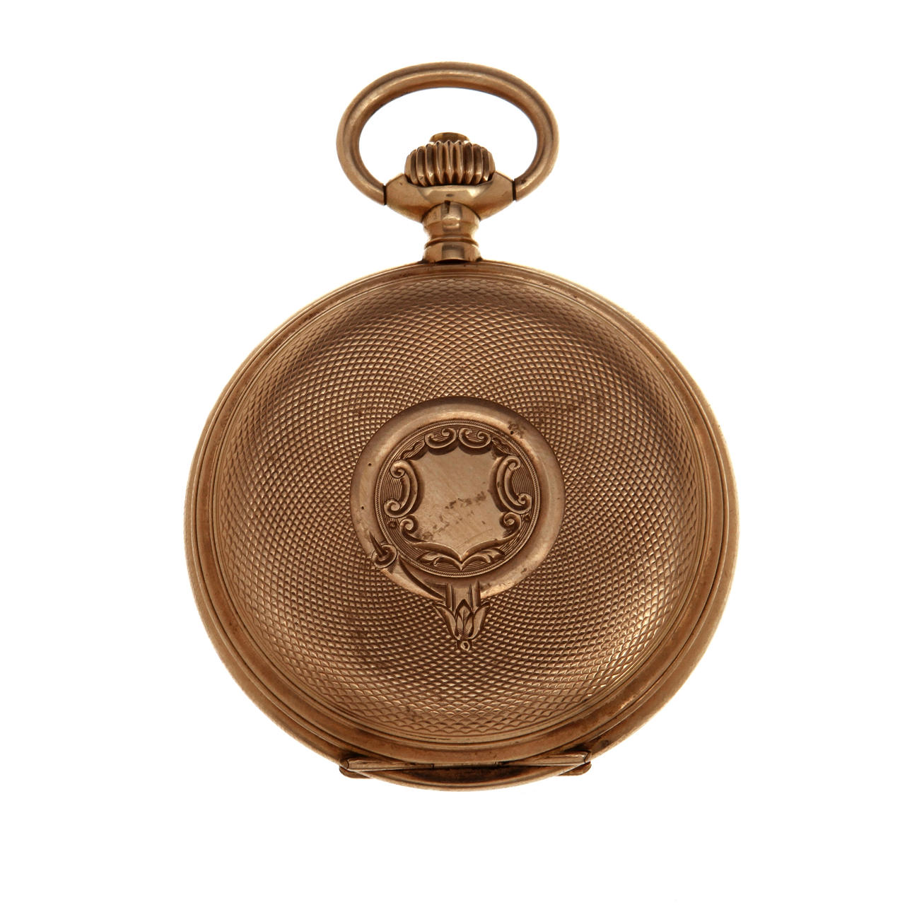 FICKUR, 14K rödguld, savonett, Borel Neuchatel, Schweiz.