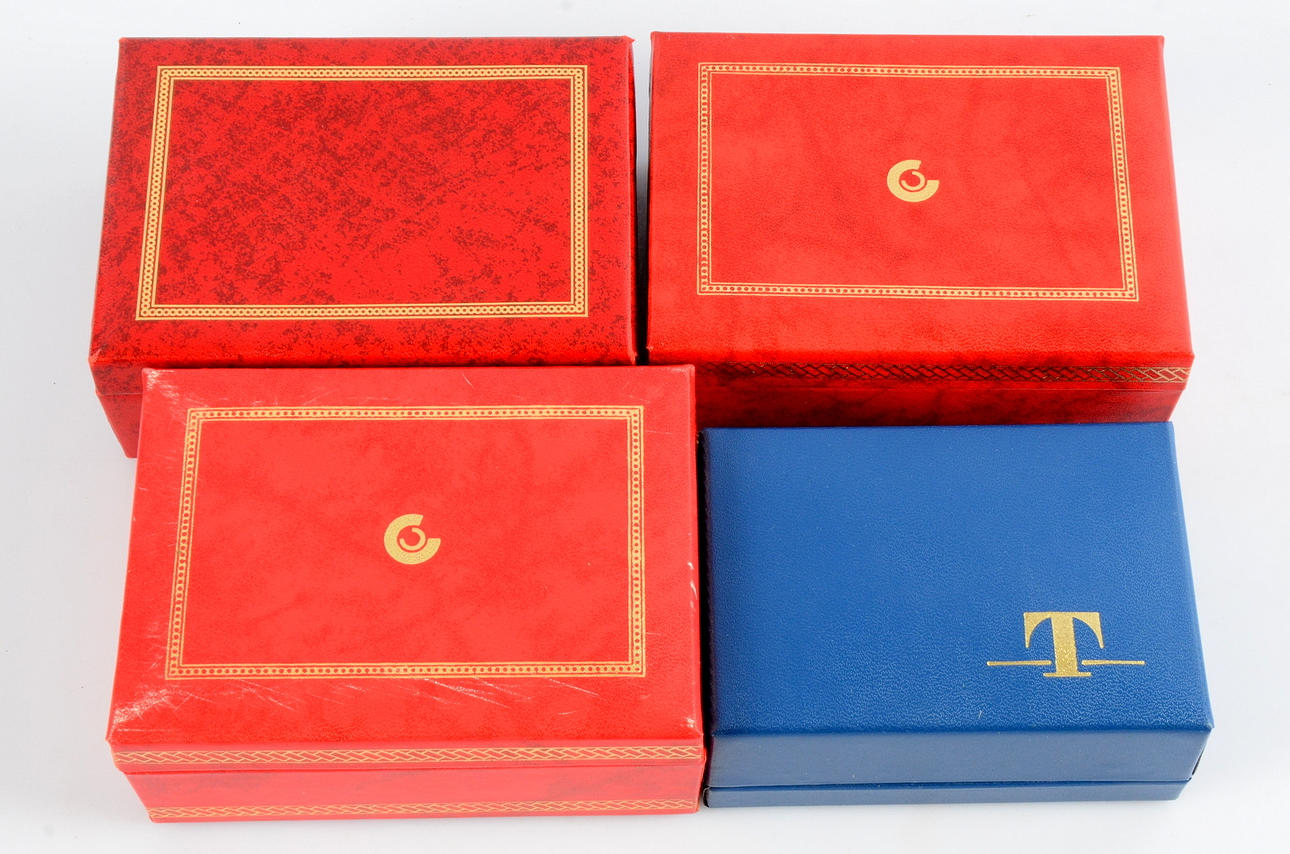 KLOCKBOXAR, 4-stycken.