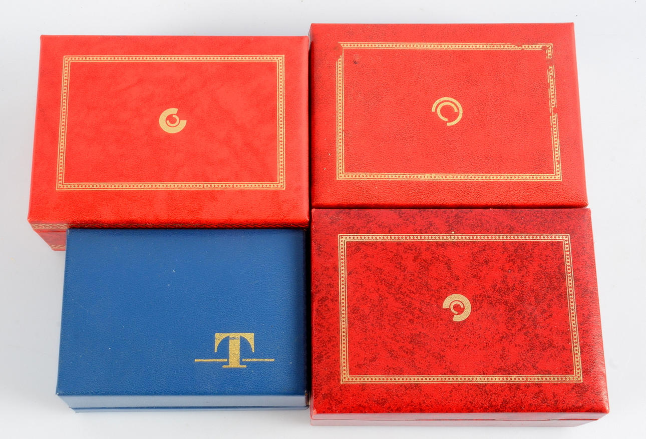 KLOCKBOXAR, 4-stycken.