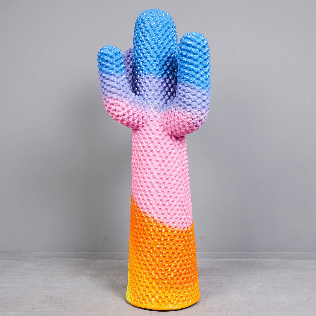 GUIDO DROCCO UND FRANCO MELLO. for Gufram, cactus, model 'Sunrise Cactus  ', polyurethane foam with Guflac coating, draft 1972, Italy. Furniture -  Other - Auctionet