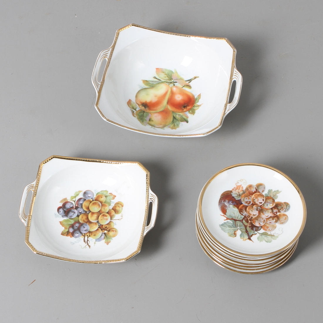 SERVIDELAR, porslin, Carl Tielsch.