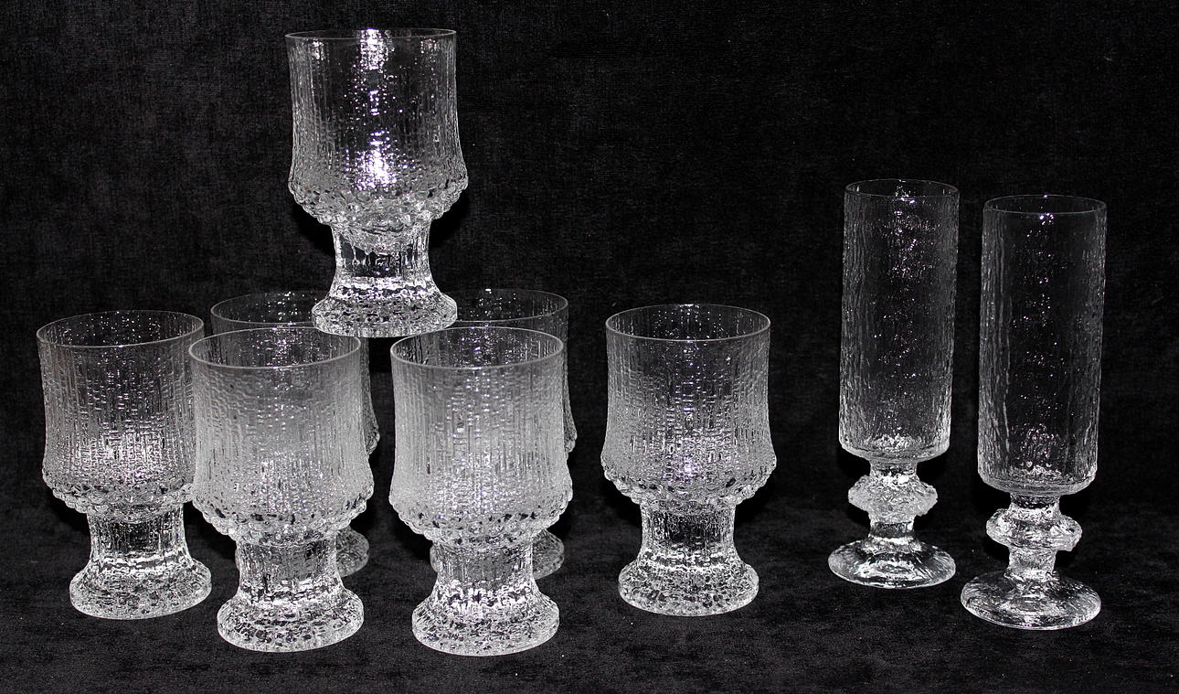 GLAS, 9 st, Iittala.