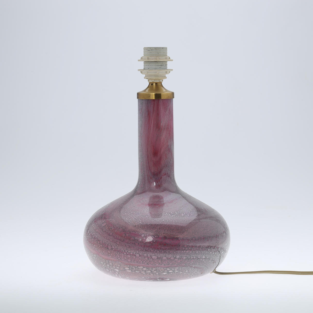 SIDSE WERNER (1931-1989). BORDLAMPE, TYPE “TROLL 2”, HOLMEGAARD, DANMARK, 70S.