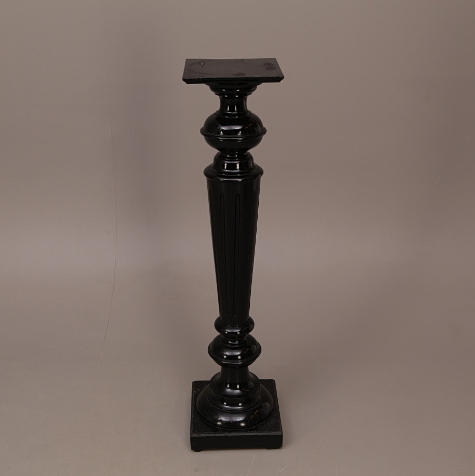 PIEDESTAL, trä / svart, gustaviansk stil, tidigt 1900-tal.