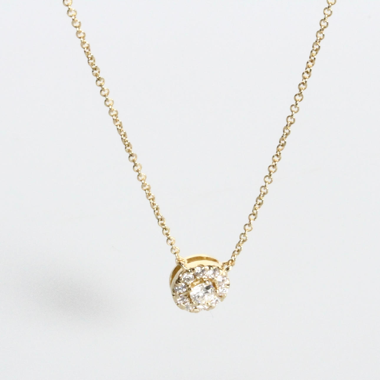 TIMANTTI KAULAKORU, 0,18ct, 18K.