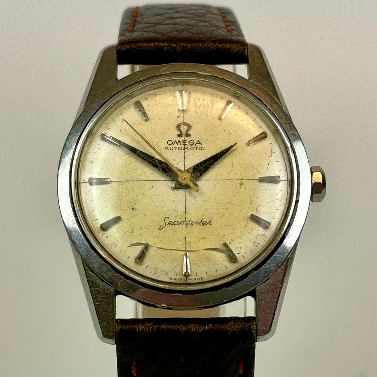 WRISTWATCH, Omega, Seamaster, steel, automatic.