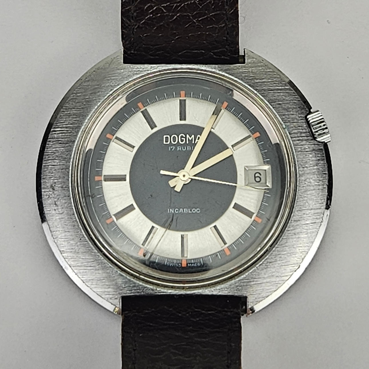 RELOJ DE PULSERA PARA HOMBRE, acero, Dogma.