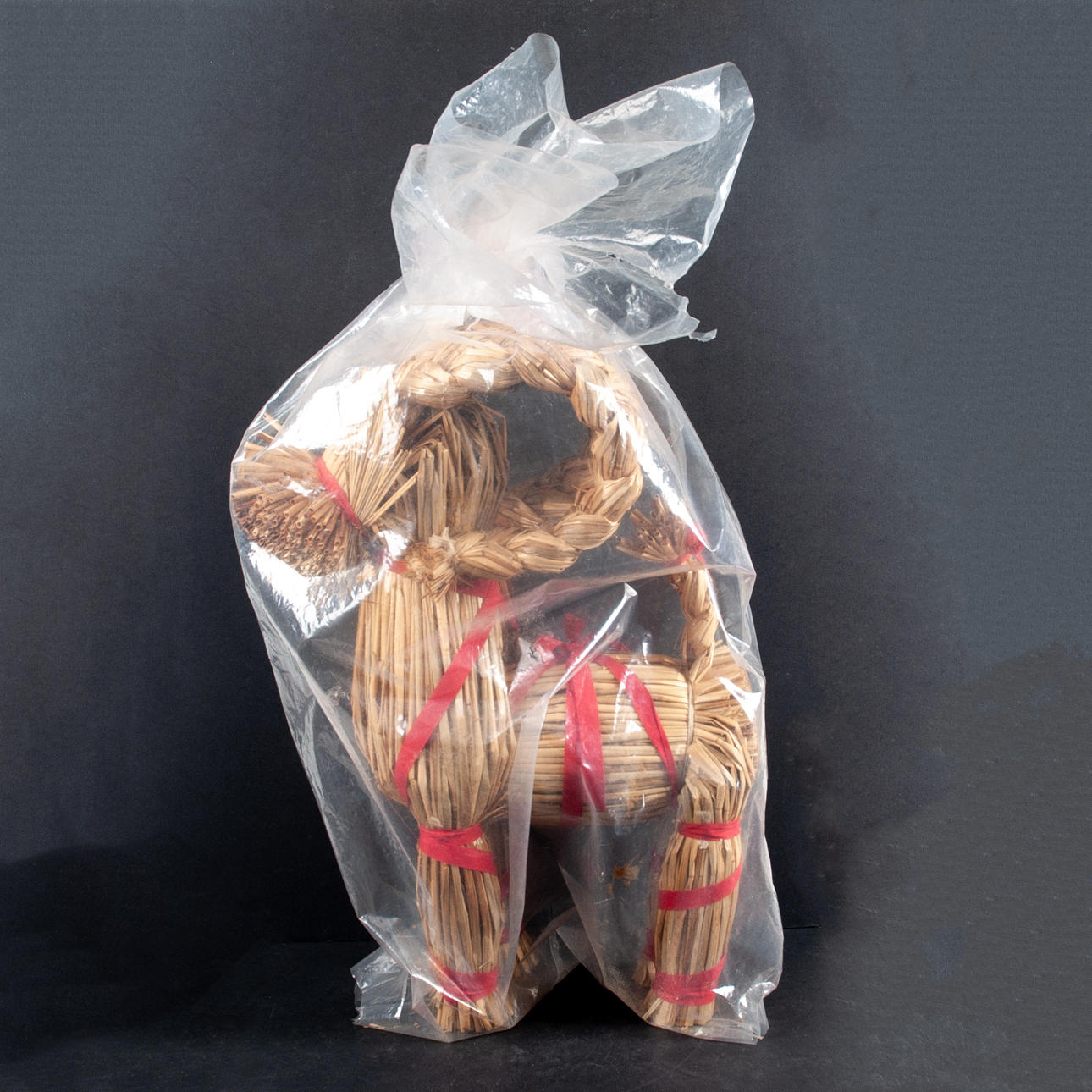 JULBOCK. Göinge Halmslöjd, 48 cm.