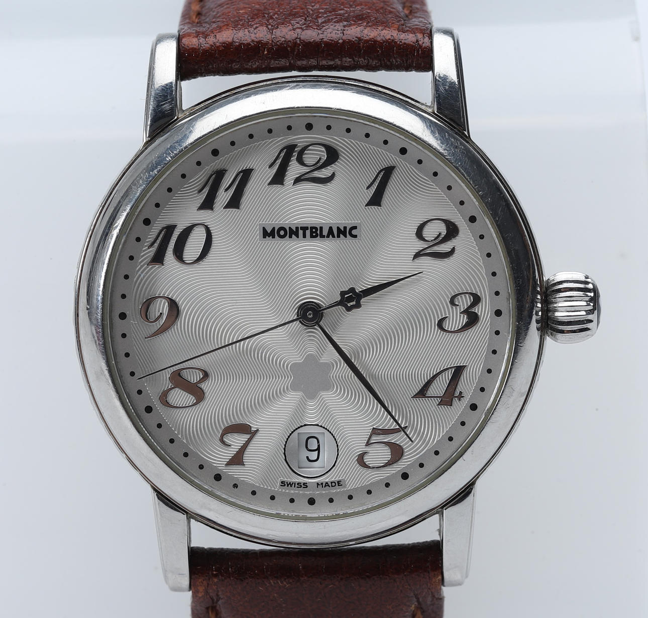 MONTBLANC, armbandsur, Meisterstück, stål.
