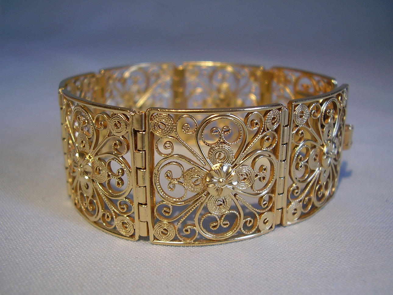 FILIGRAN ARMBAND ANTIK RUNT 1920.