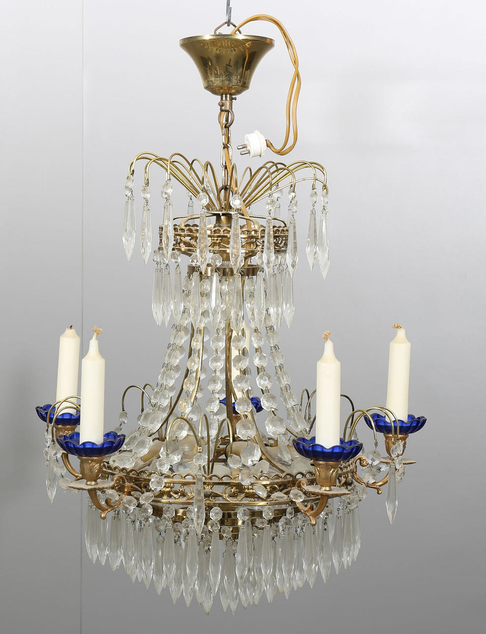 LJUSKRONA, empirestil, 1900-talets andra hälft.