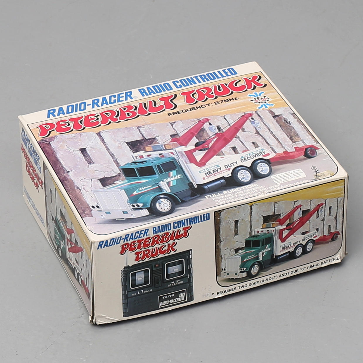 LASTBIL, RC-kontrollerad, 1980-tal, oanvänd i originalkartong.