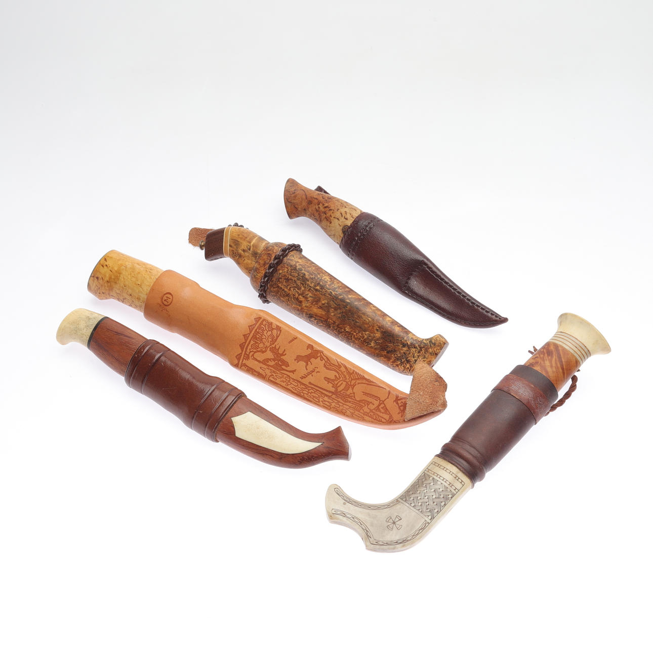 KNIVAR, 5 st, J. Marttini, Finland.