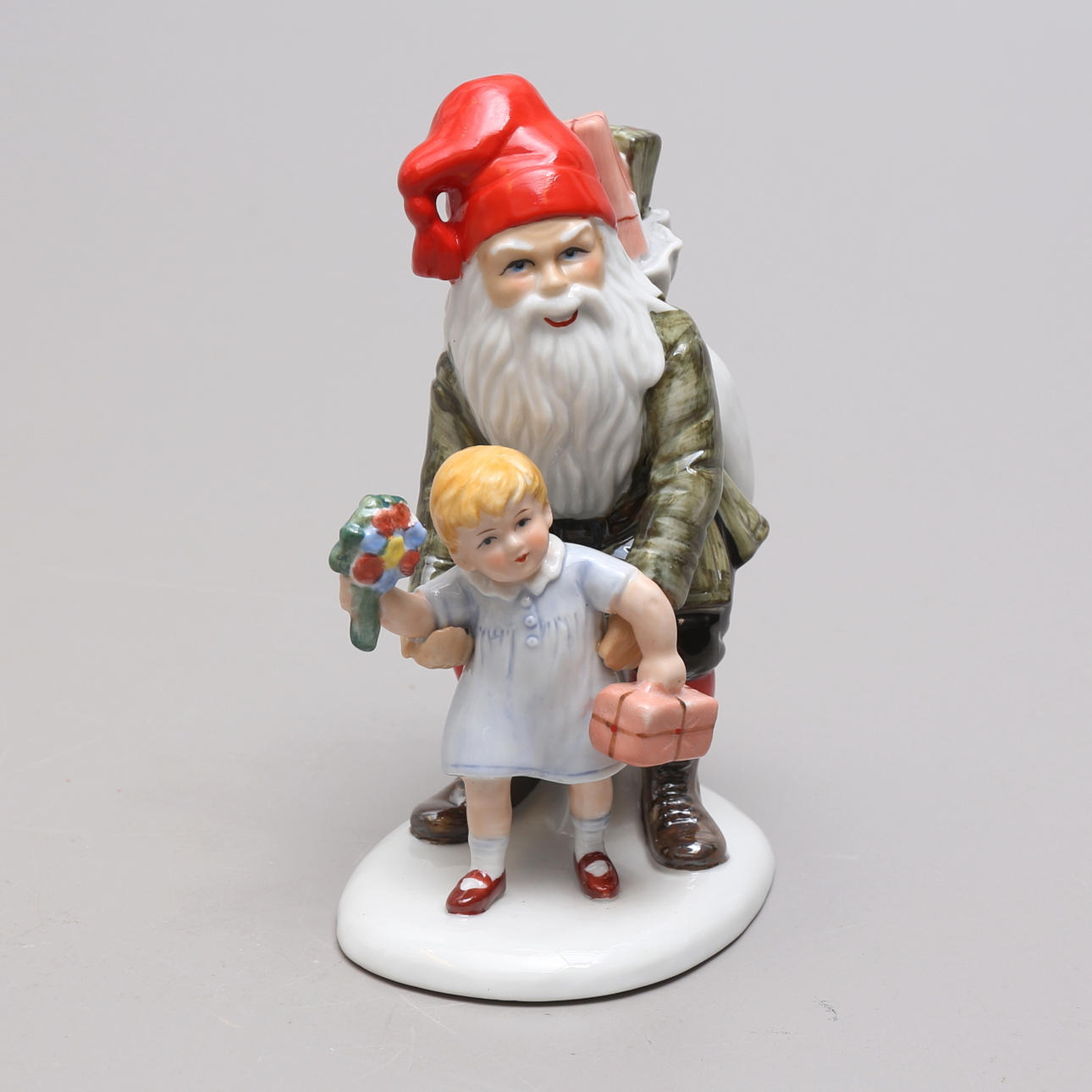 JENNY NYSTRÖM. Figurin, tomte, Kalmar Läns Museum.