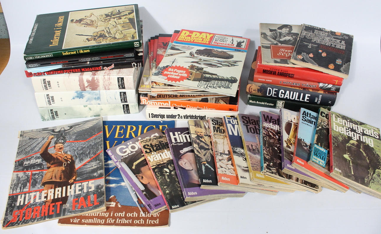 BOKSAMLING, andra världskriget.