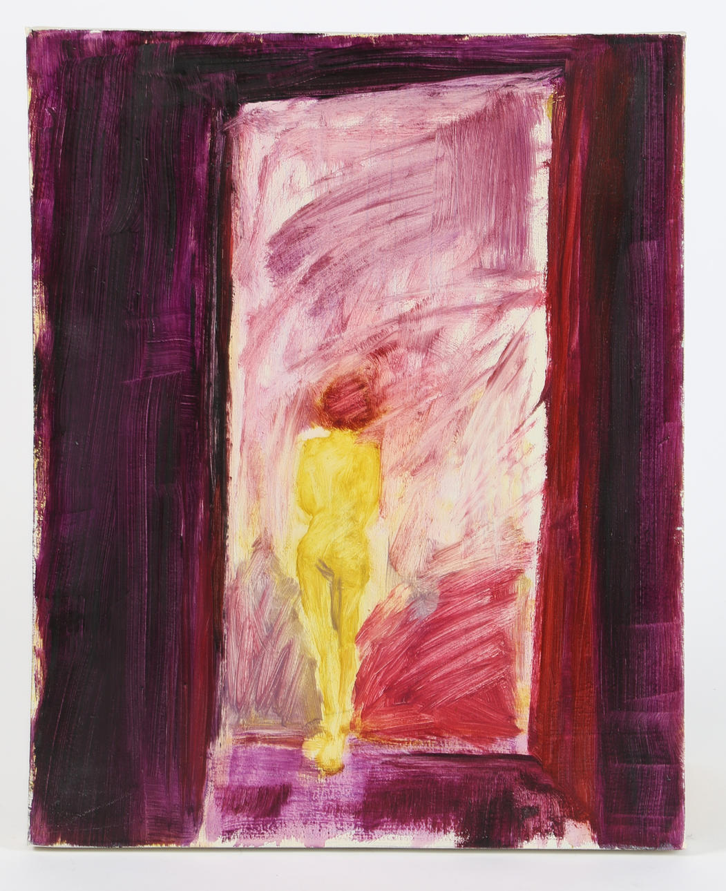 HELEN HERBERT (1947-2023) DESNUDA AMARILLA.