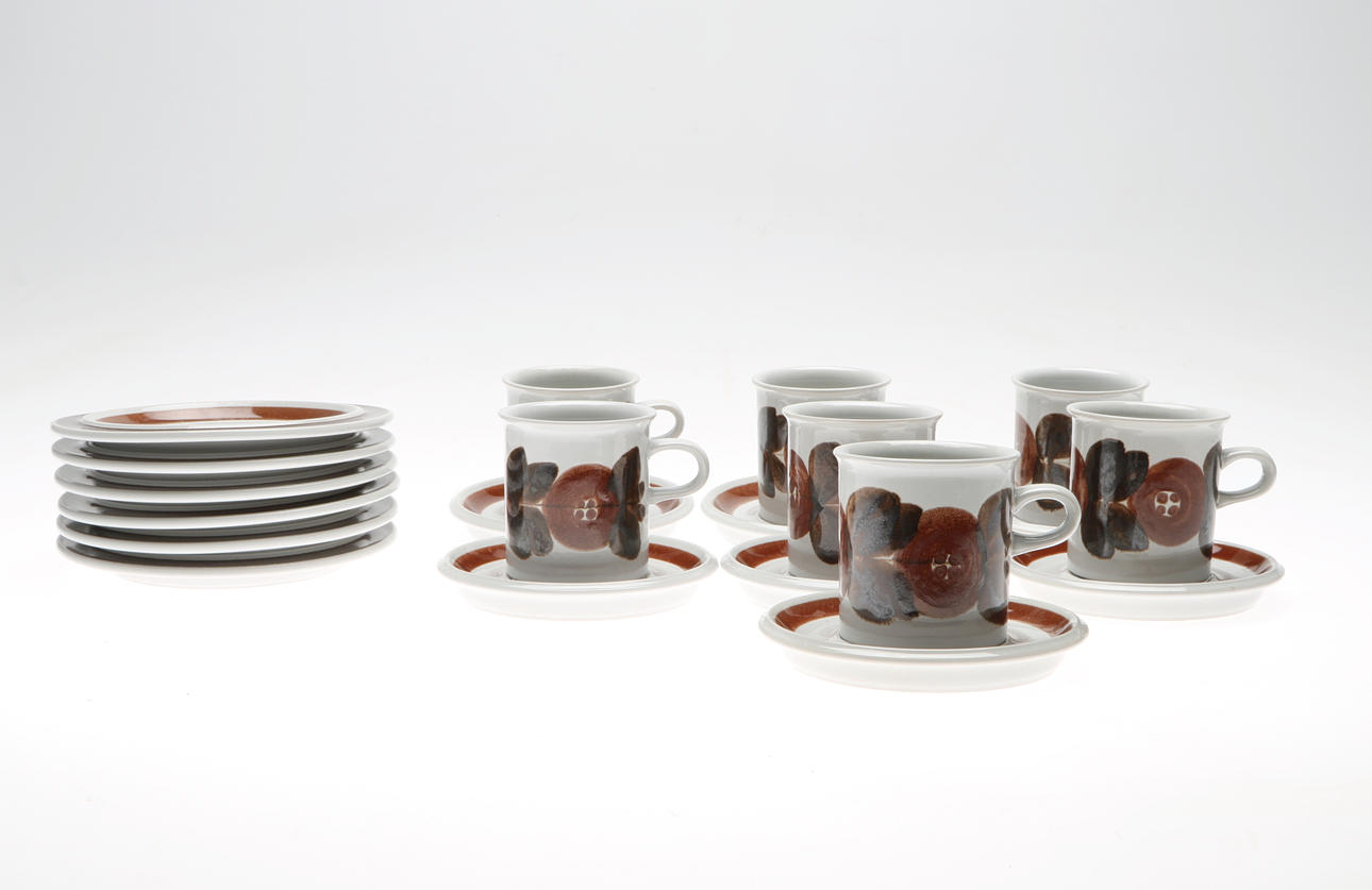 KAFFESERVIS, 20 delar, Arabia, Finland, 1900-talets andra hälft.