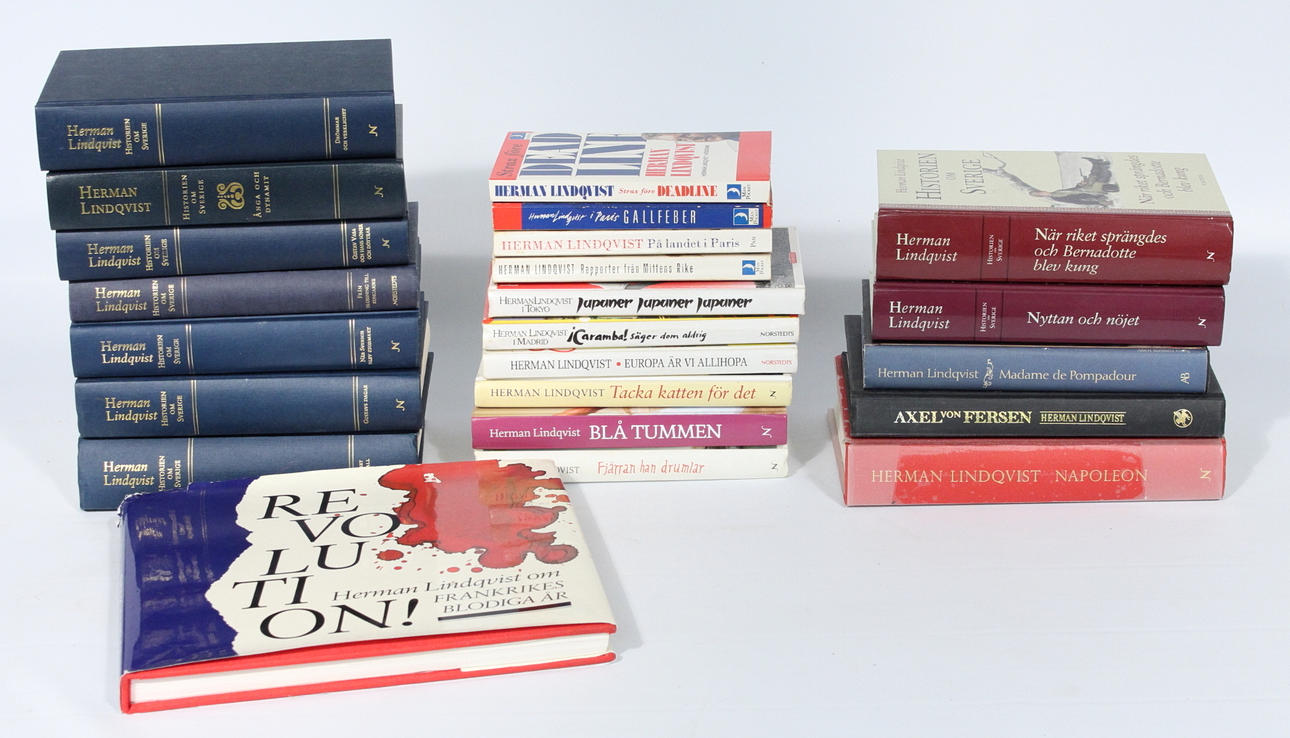 BOKSAMLING, Herman Lindquist.