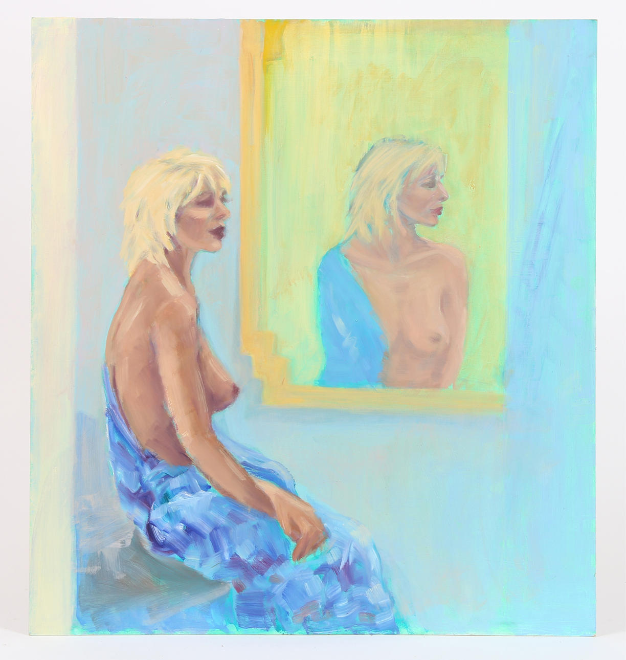 HELEN HERBERT (1947-2023) NUDE REFLECTION.