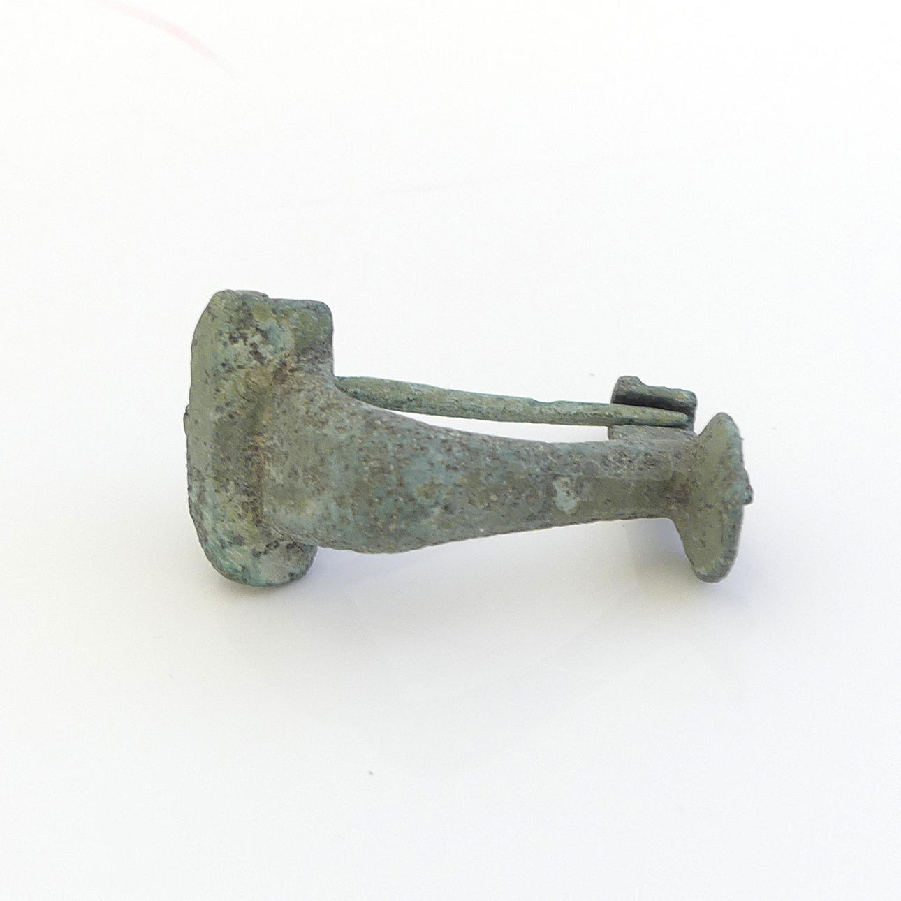 ROMAN BRONZE OBJECT, fibula 200-400 BC reportedly.