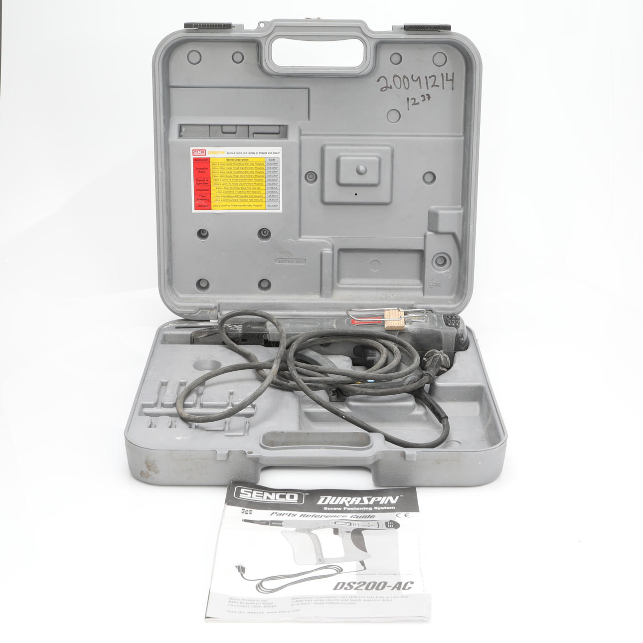 ROTARY SCREW, Senco DuraSpin DS200 AC.