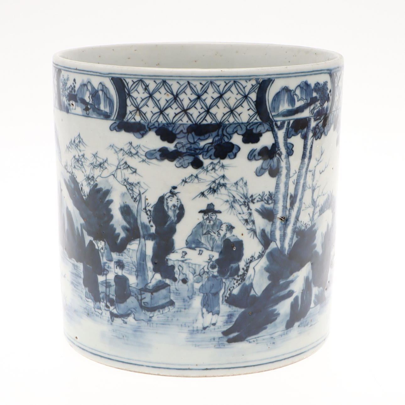 YTTERFODER, porslin, Kina, troligen sen Qingdynasti.