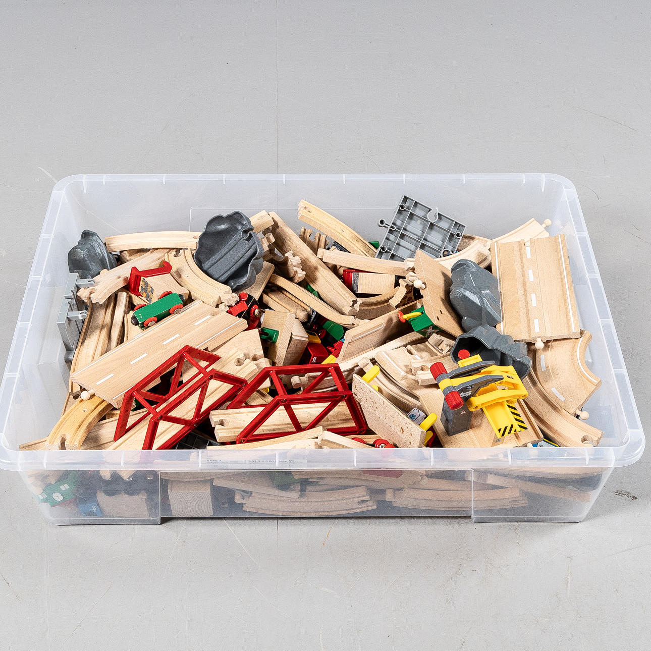 BRIO, leksakståg och tågbana.