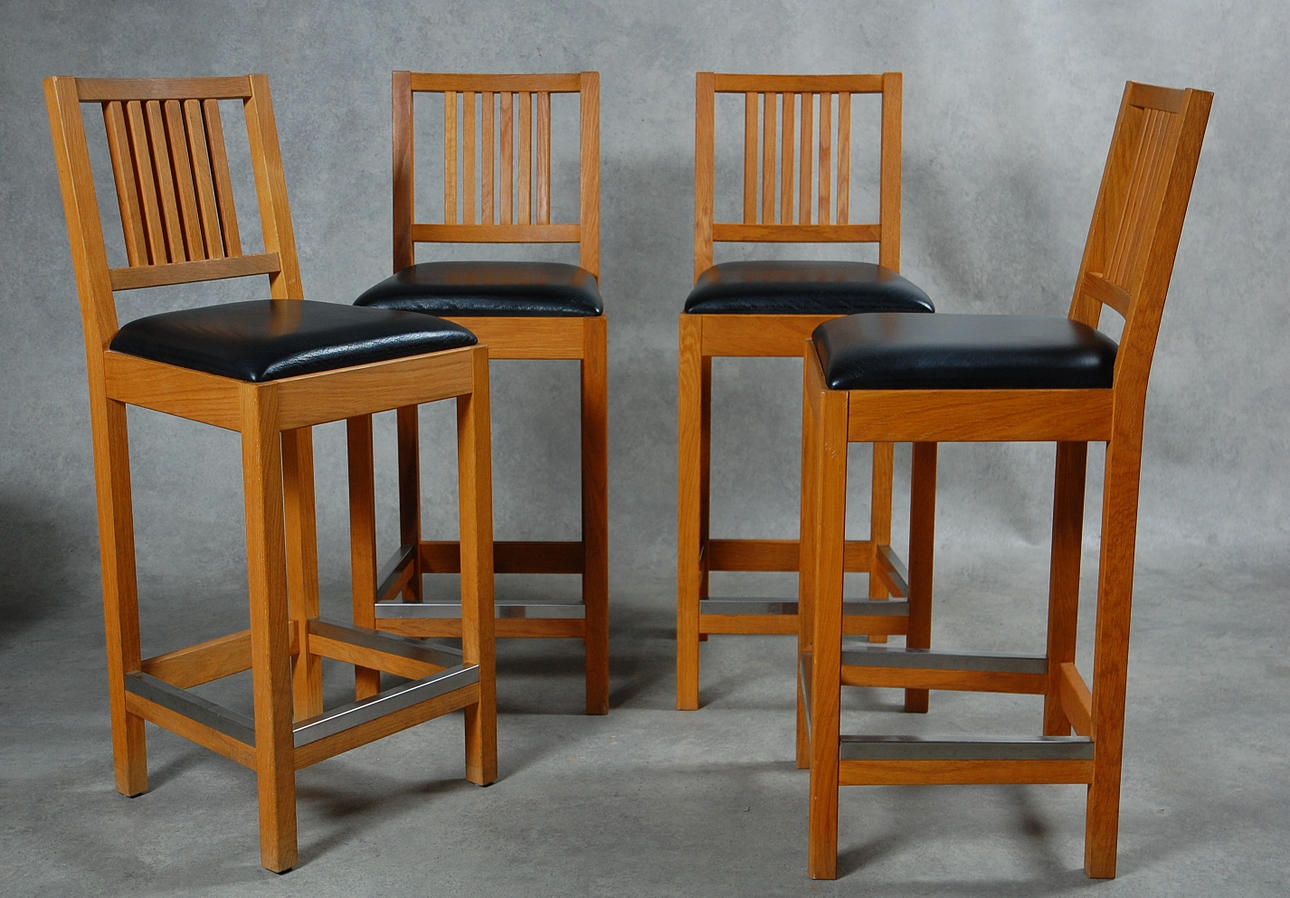 BARSTOLAR, 4 st skinn.