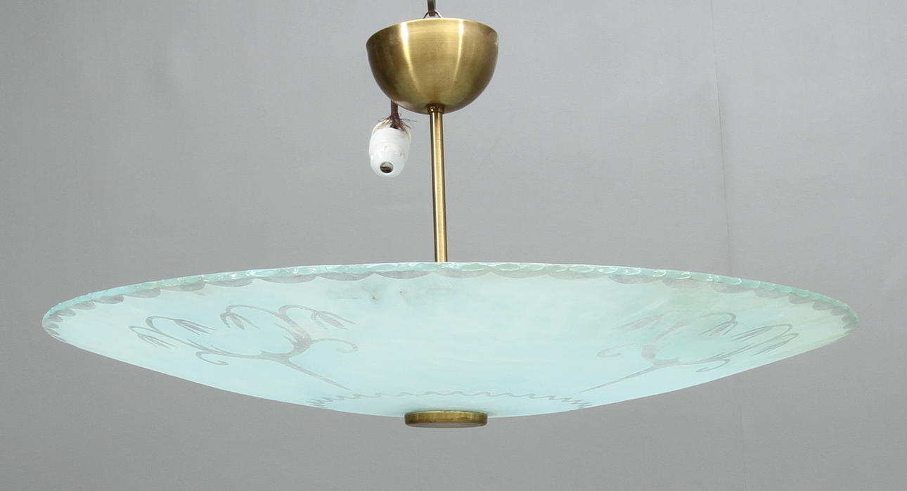 TAKPLAFOND, 1900-talets första hälft.