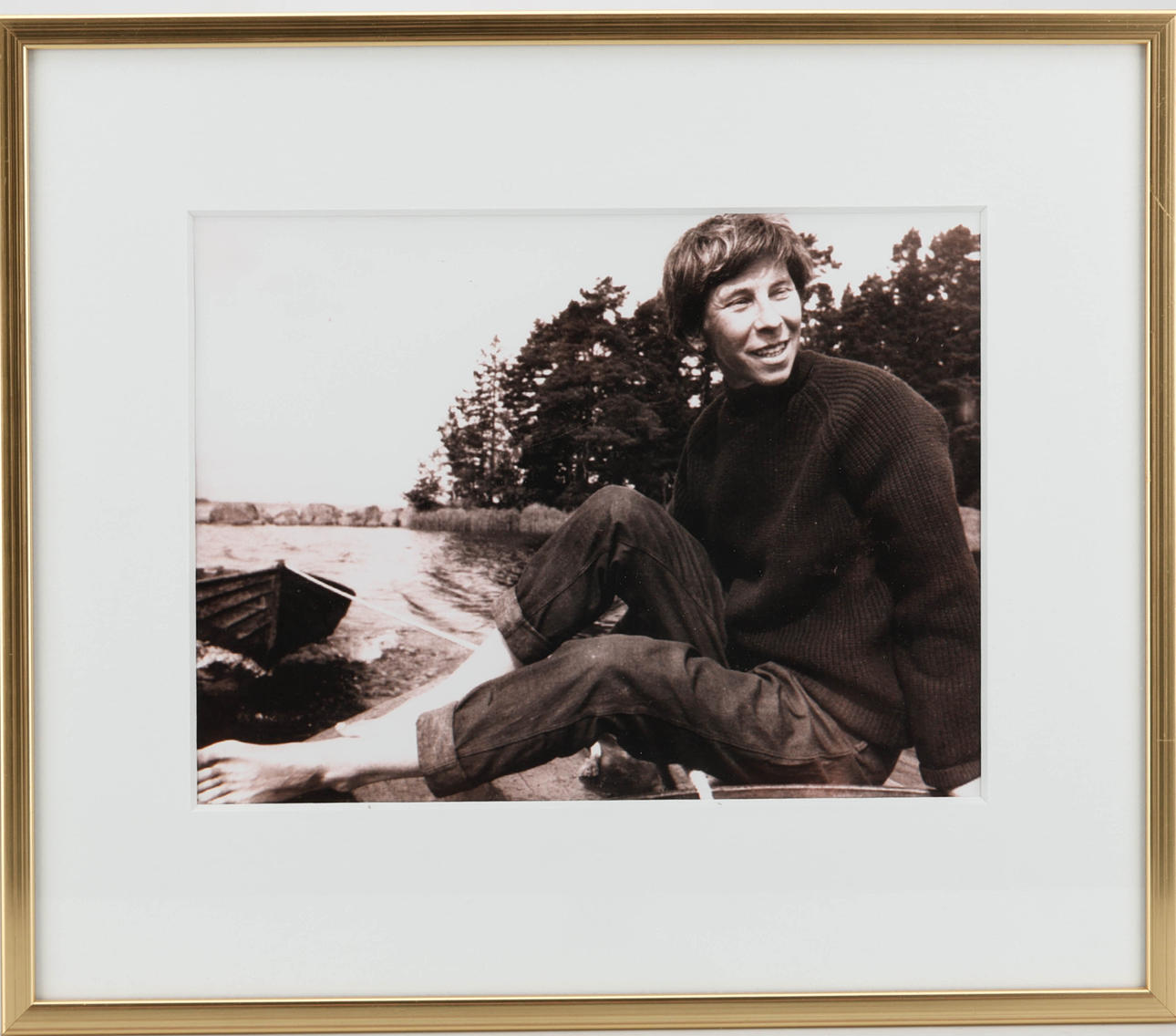ALF LIDMAN. Attributed to. Photograph depicting Tove Jansson, 1950s.