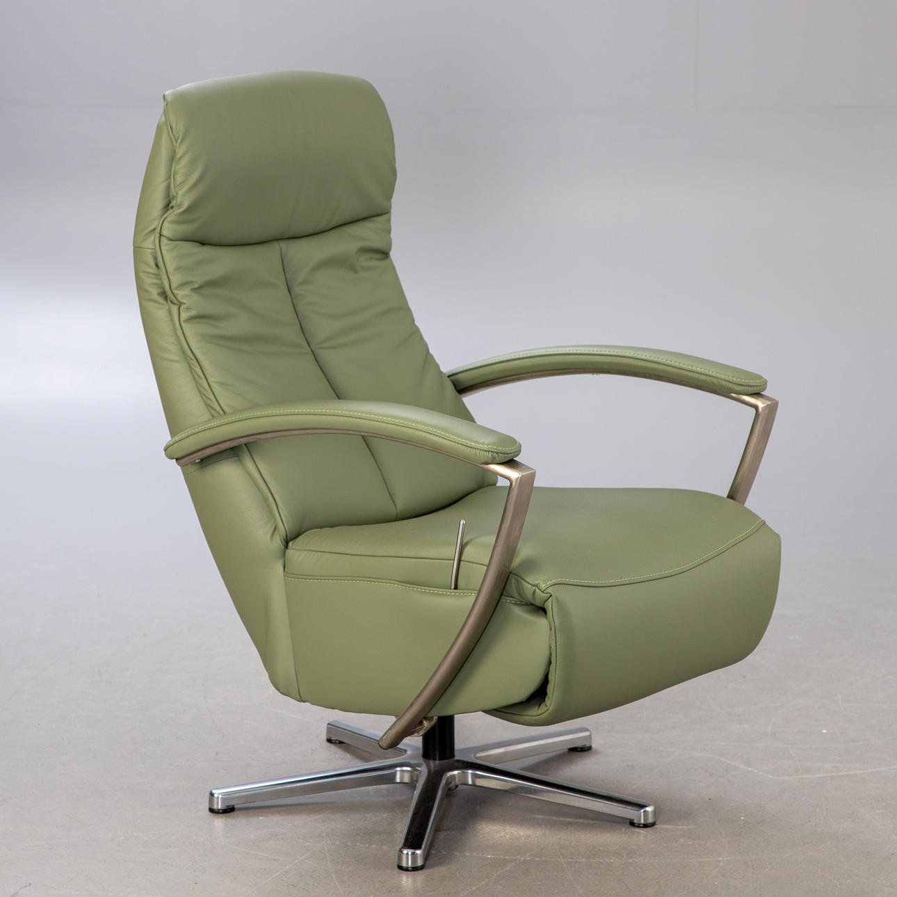 Hukla. Relaxsessel "Comfortmaster" in Leder.