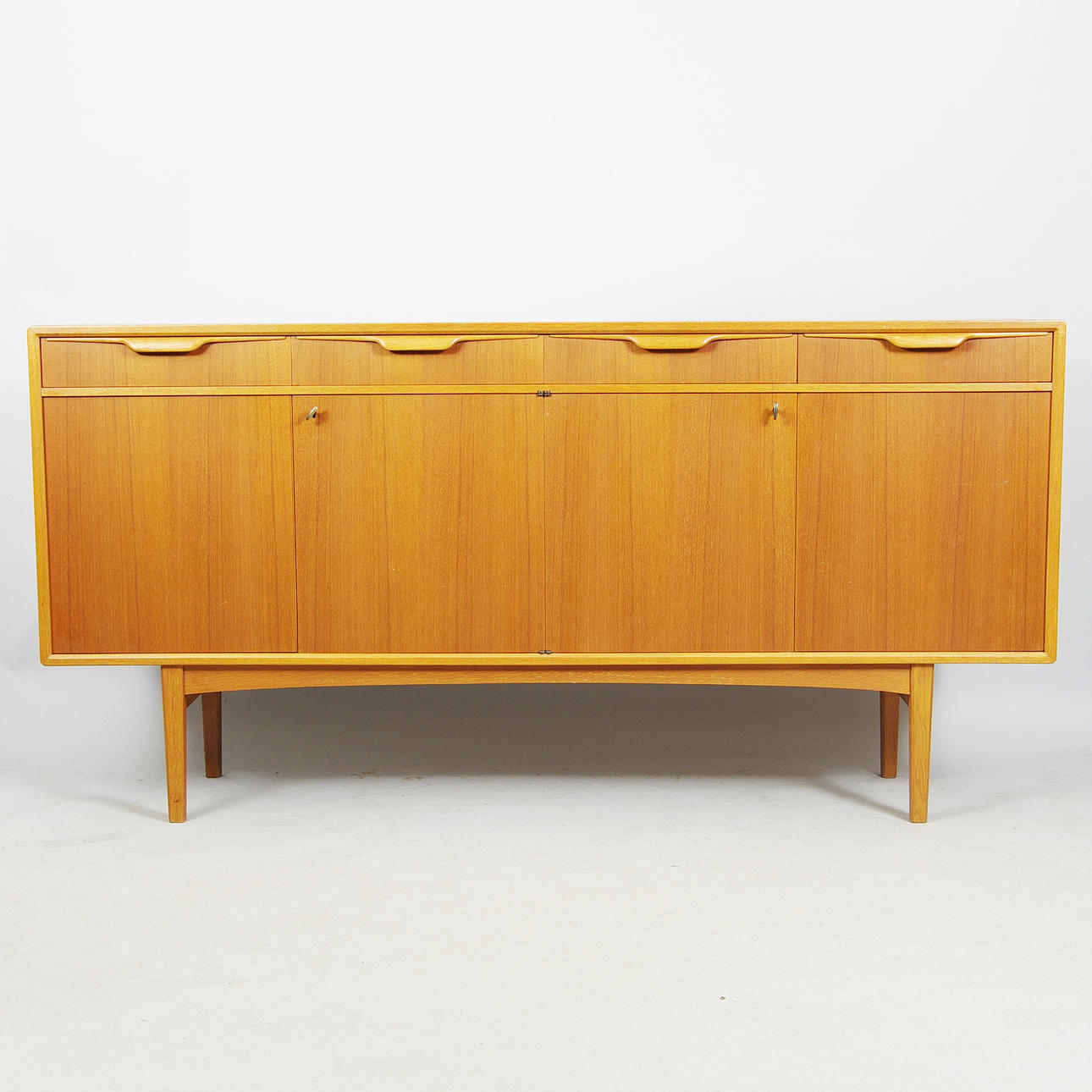 SIDEBOARD, teak/ek, Bertil Fridhagen, Bodafors, 1959.
