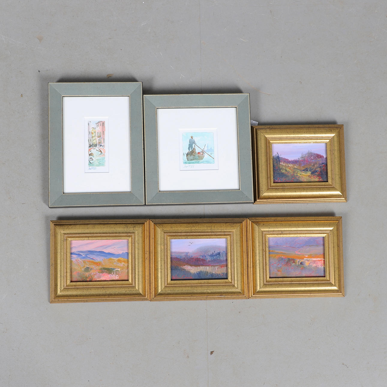 HELEN CROUCH (CONTEMPORARY). LANDSCHAFTSSKIZZEN.