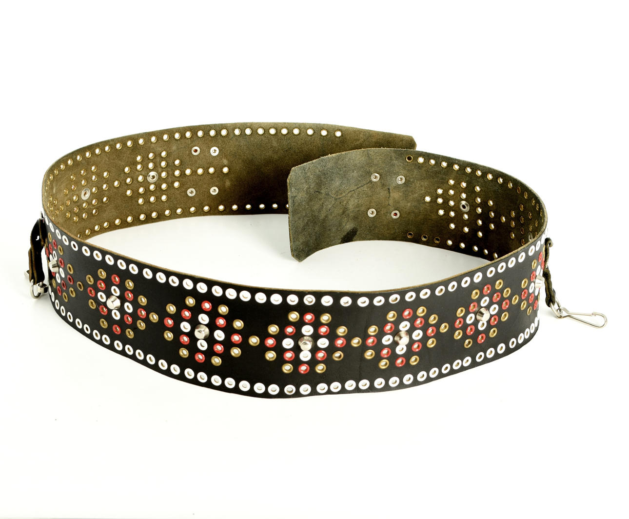 SAMISKT BÄLTE. Nitar & läder 1900-tal.