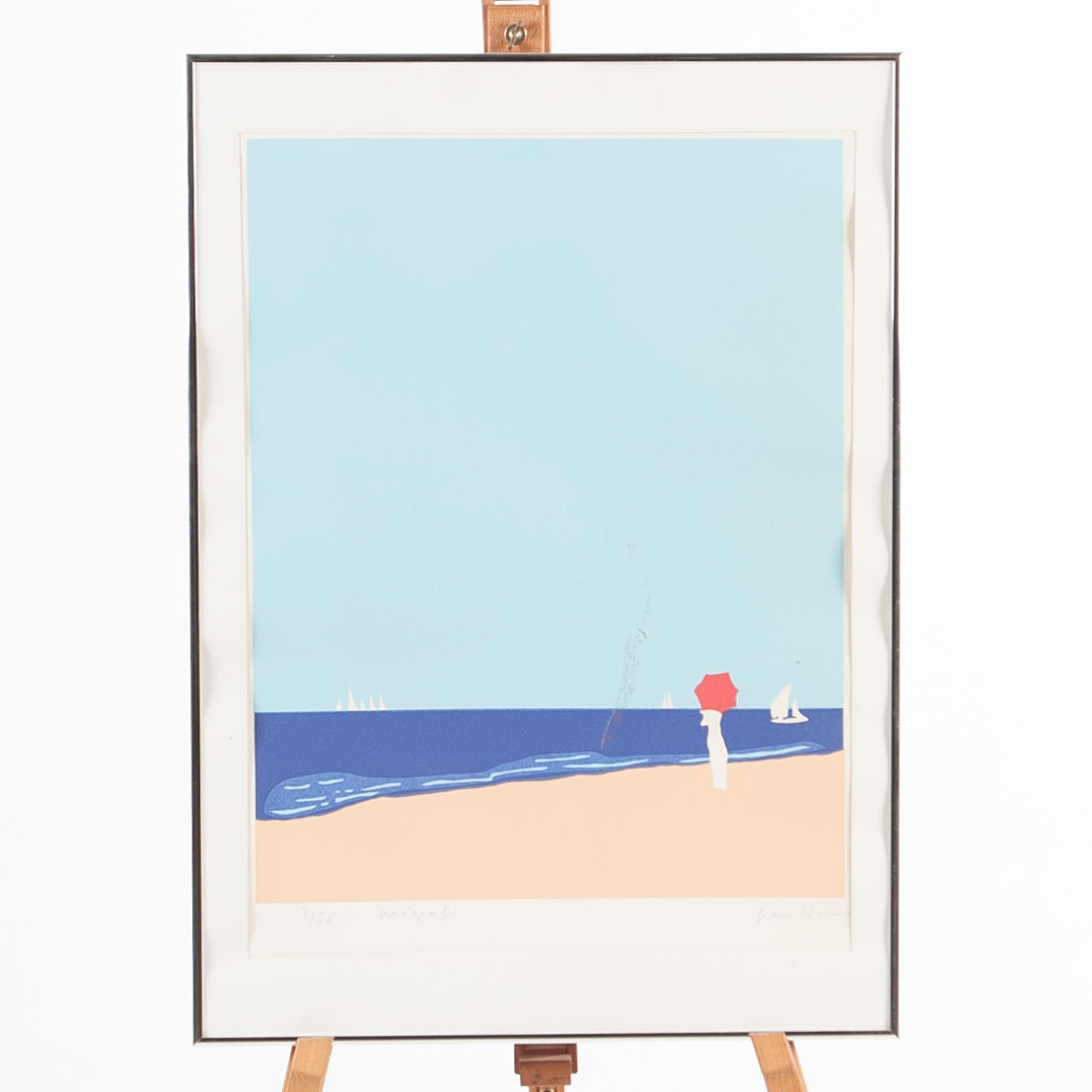 LARS NORMAN. Silkscreen, signed numbered 17/50.