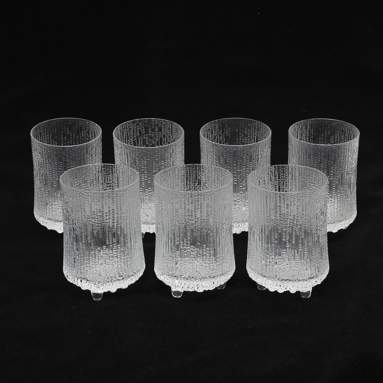 GLAS, 7 st, "Ultima Thule", Tapio Wirkkala, Iittala, Finland.