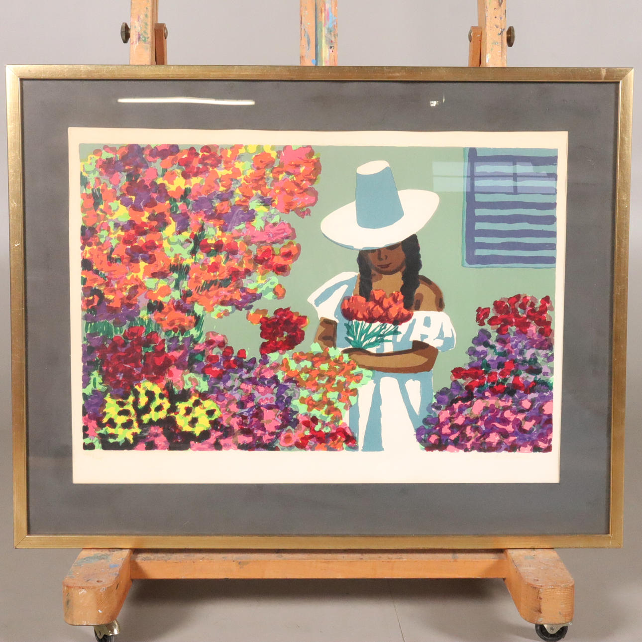 LARS NORRMAN. LITHOGRAPHY, signed and numbered.